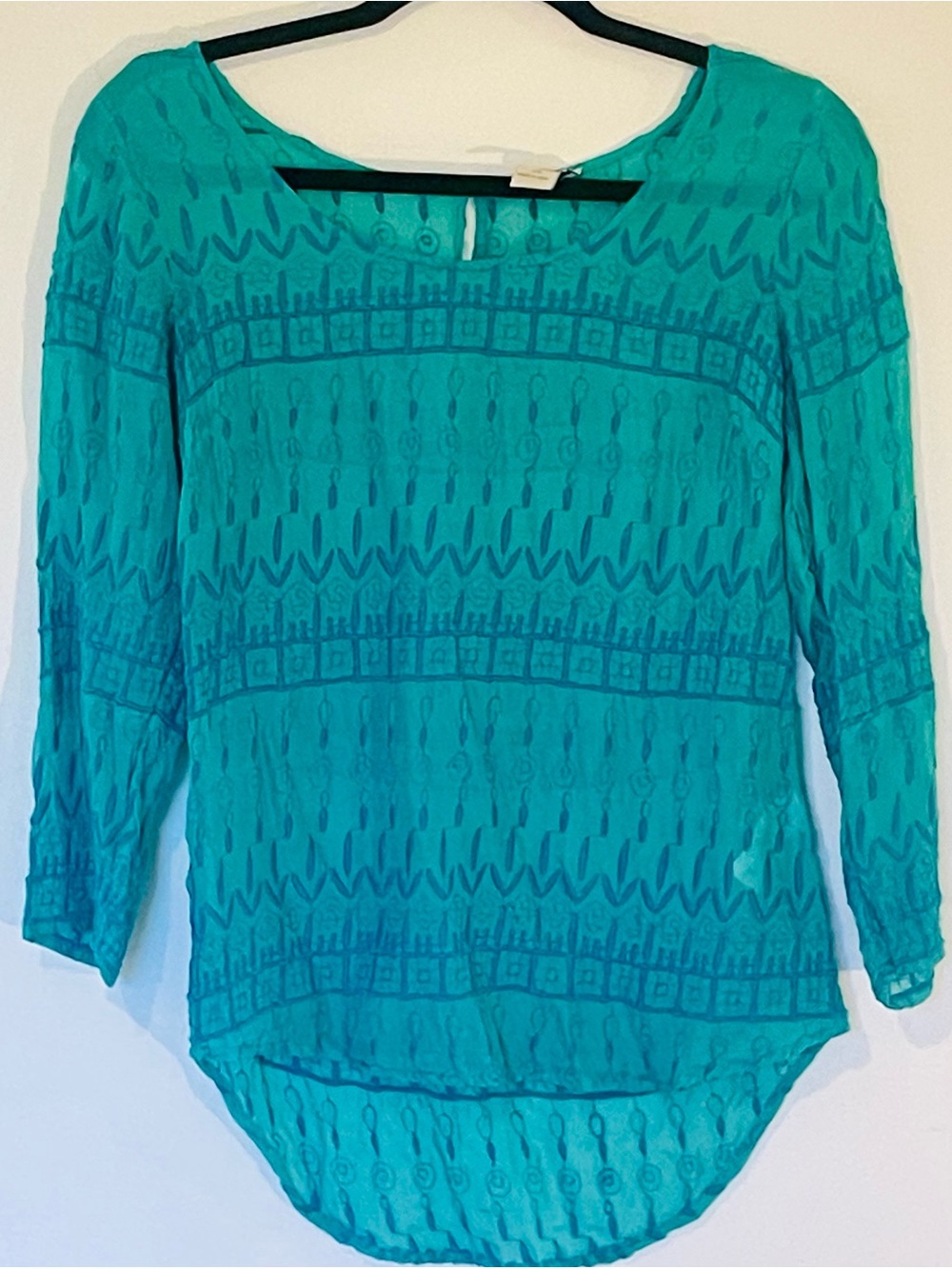 Embroidered Boho Top